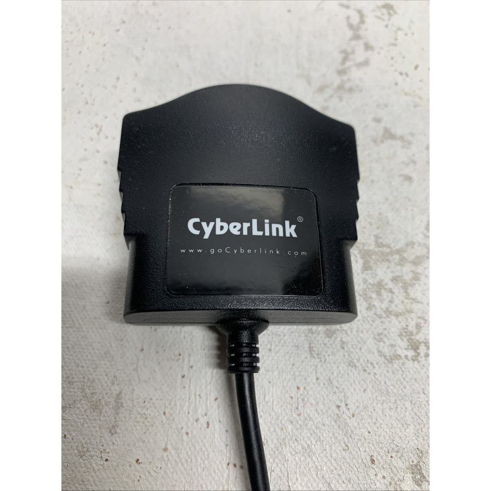 CyberLink branded adapter connect older hardware parallel port  computer USB.
